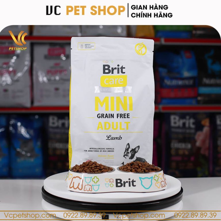 Brit Care Mini Grain Free Adult – Thức ăn cho chó trưởng thành size nhỏ