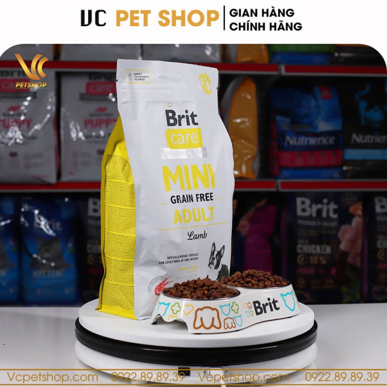 Brit Care Mini Grain Free Adult – Thức ăn cho chó trưởng thành size nhỏ