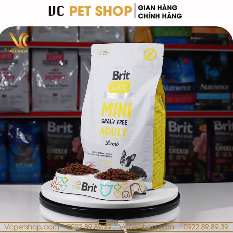 Brit Care Mini Grain Free Adult – Thức ăn cho chó trưởng thành size nhỏ