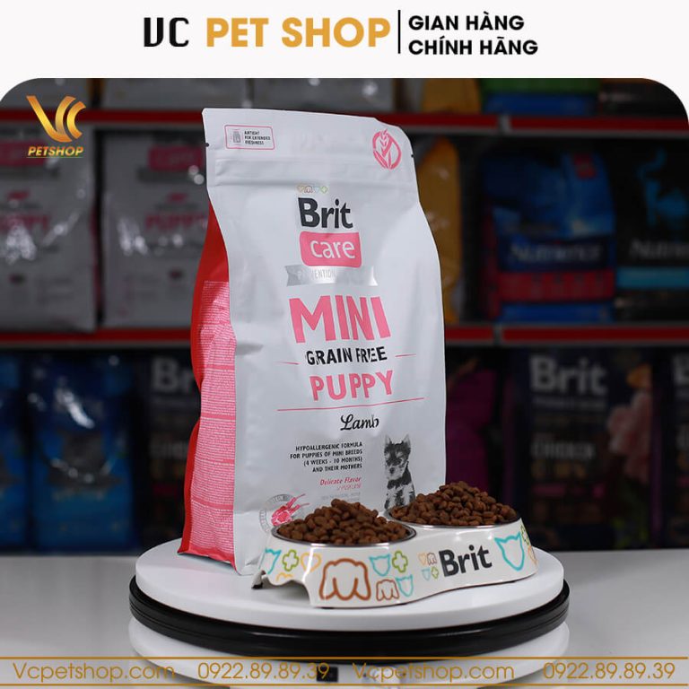 Brit Care Mini Grain Free Puppy – Thức ăn cao cấp cho chó con size nhỏ