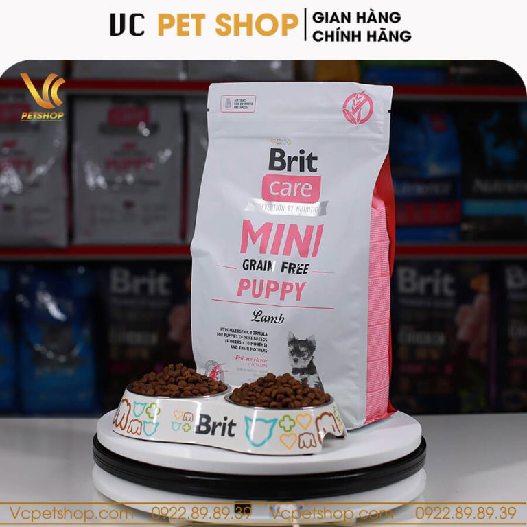 Brit Care Mini Grain Free Puppy – Thức ăn cao cấp cho chó con size nhỏ
