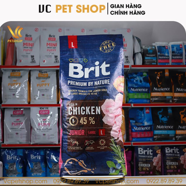 Brit Premium by Nature Junior L – Thức ăn cho chó 1-24 tháng size lớn