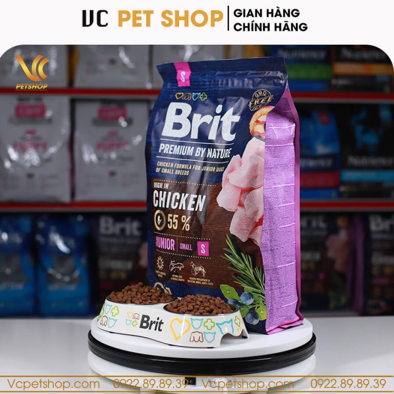 Brit Premium by Nature Junior S – Thức ăn cho chó 1-12 tháng size nhỏ
