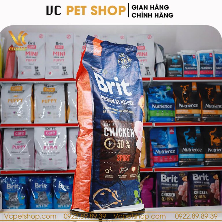 Brit Premium by Nature Sport – Thức ăn cho chó huấn luyện chuyên nghiệp