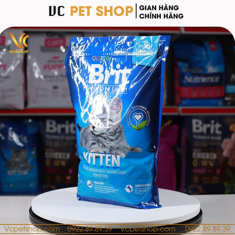Brit Premium Cat Kitten – Thức ăn cho mèo con dưới 12 tháng vị thịt gà