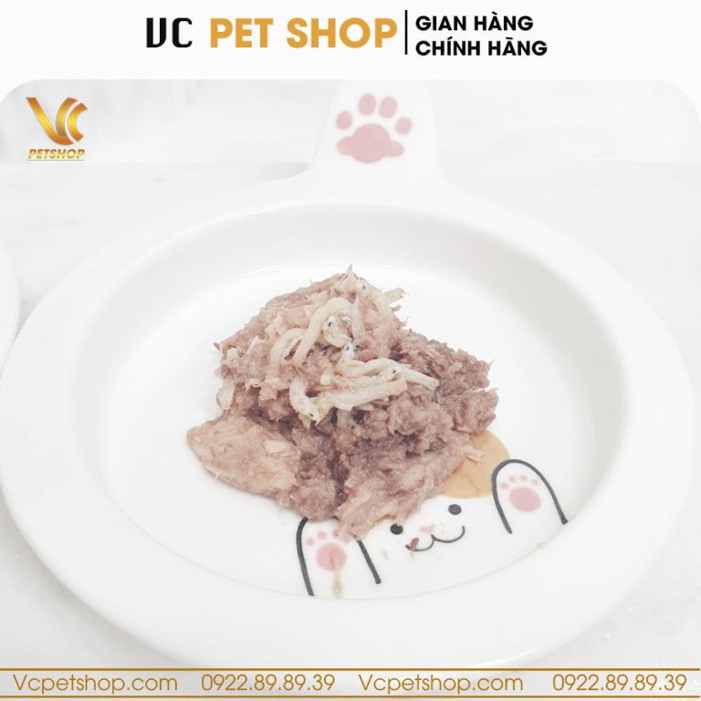 Pate cho mèo Nutri Plan vị cá ngừ & cá cơm 160g