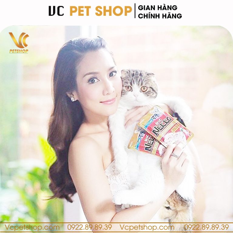 Pate Nekko Jelly cho mèo vị cá ngừ rắc tôm & sò điệp dạng thạch 70g