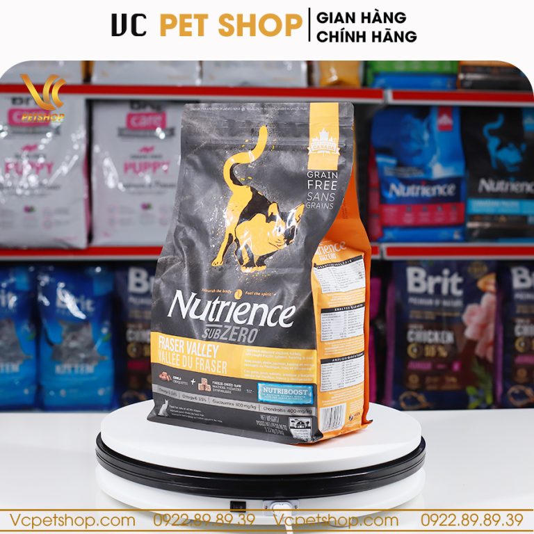 Thức ăn cho mèo Nutrience Subzero Fraser Valley