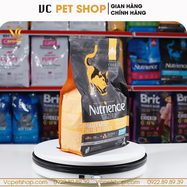 Thức ăn cho mèo Nutrience Subzero Fraser Valley
