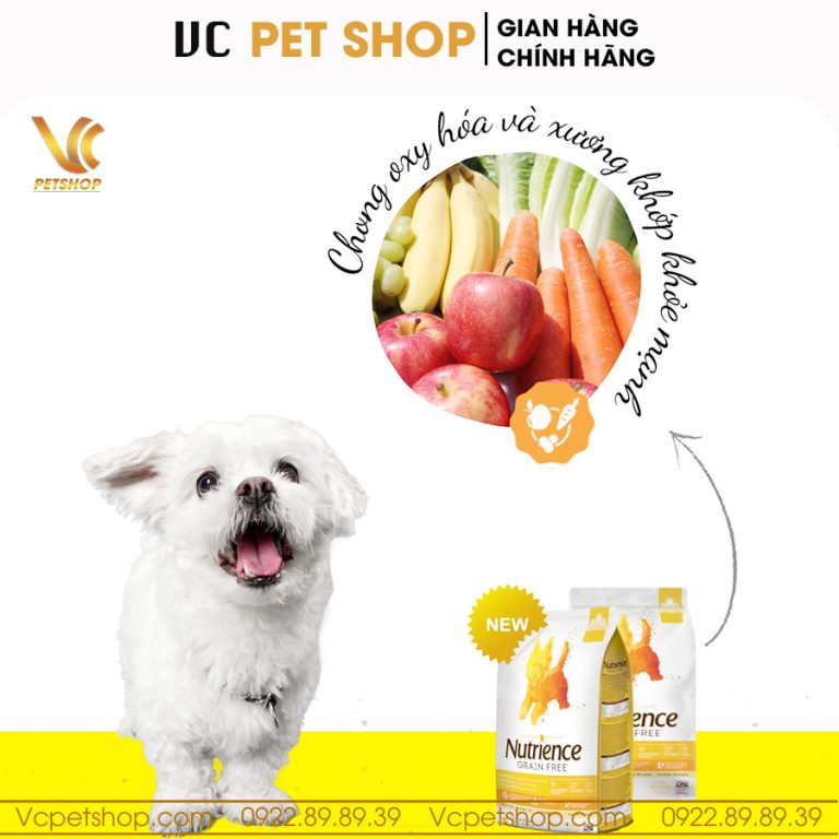 Thức ăn hạt cho chó Nutrience Grain Free