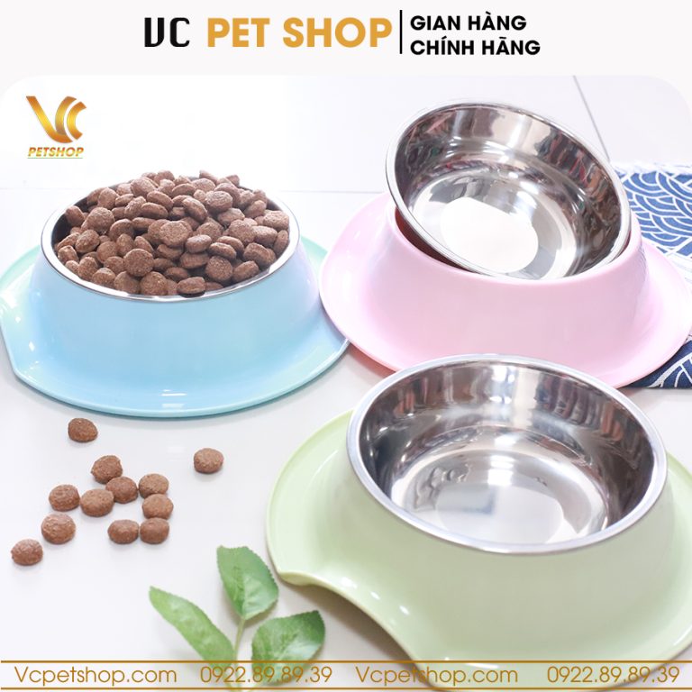 Bát ăn đơn chống kiến cho chó mèo VCBA02