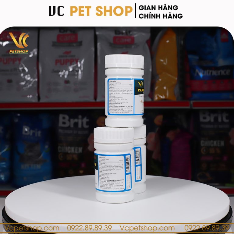 Canxi Nano cho chó mèo hộp 150 viên