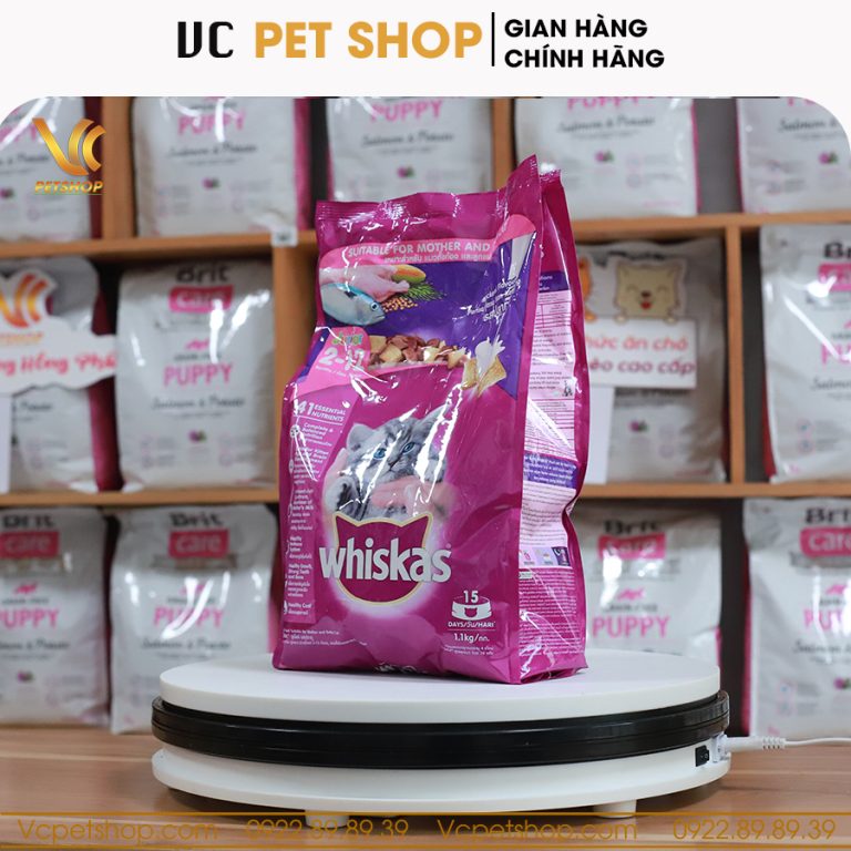 Thức ăn cho mèo con Whiskas Junior vị cá thu