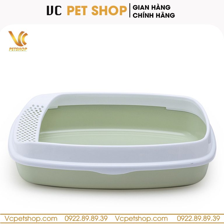 Chậu cát vệ sinh cho mèo kèm xẻng VCVS01