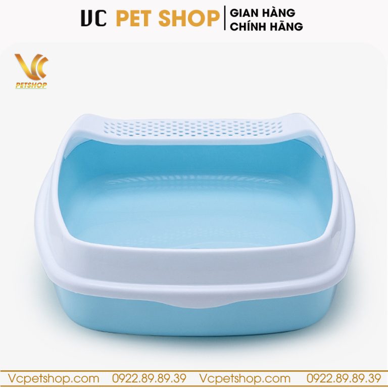 Chậu cát vệ sinh cho mèo kèm xẻng VCVS01