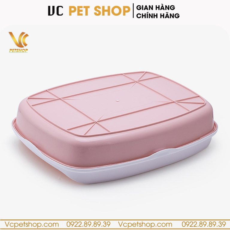 Chậu cát vệ sinh cho mèo kèm xẻng VCVS01