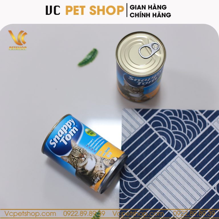 Pate Snappy Tom cho mèo vị thịt cừu hộp 400g