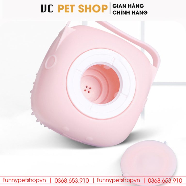 Bàn Chải Tắm Silicon Cho Chó Mèo