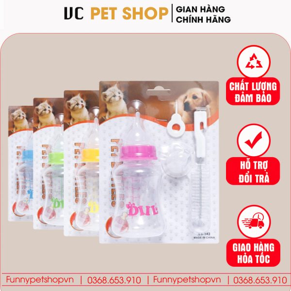 Bình Ti Cho Mèo Con Chó Con - VC Pet Shop