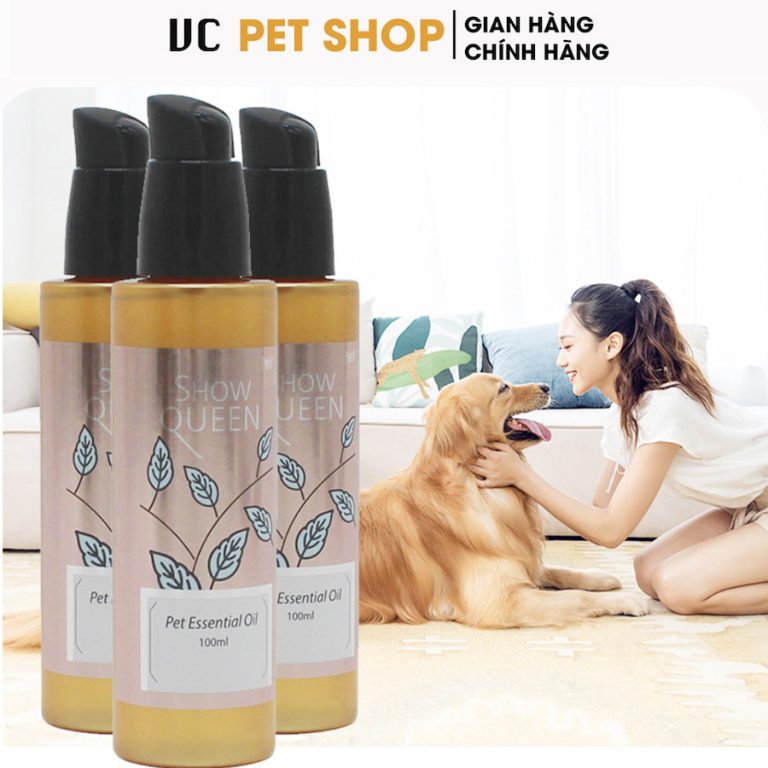 Tinh dầu dưỡng lông showqueen cho chó mèo