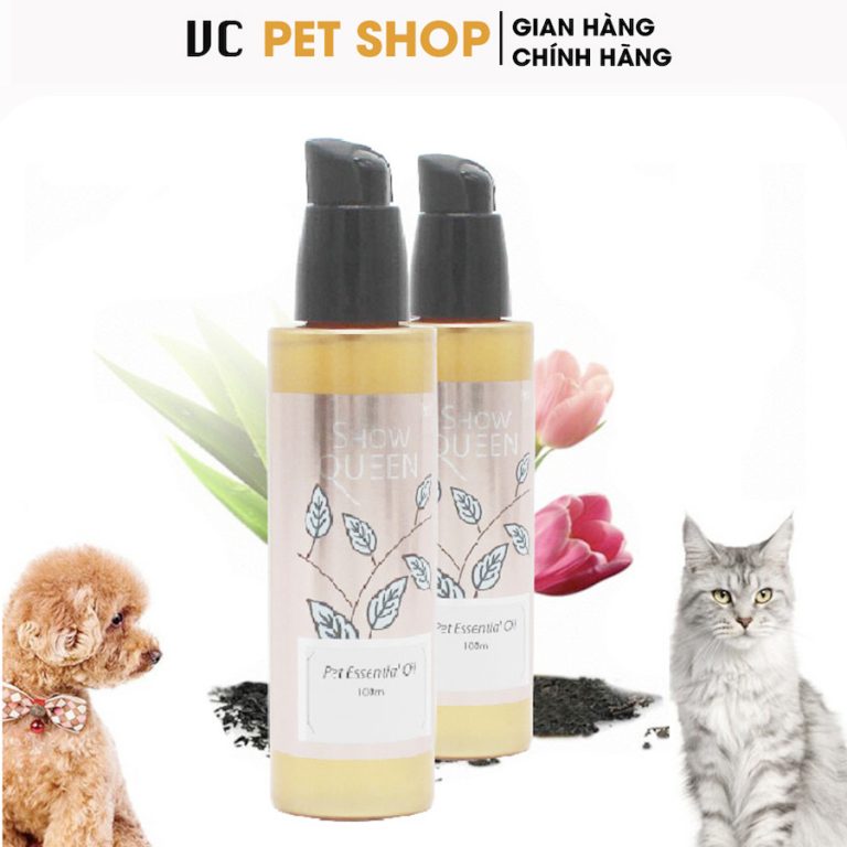 Tinh Dầu Dưỡng Lông Showqueen Siêu Thơm Cho Chó Mèo