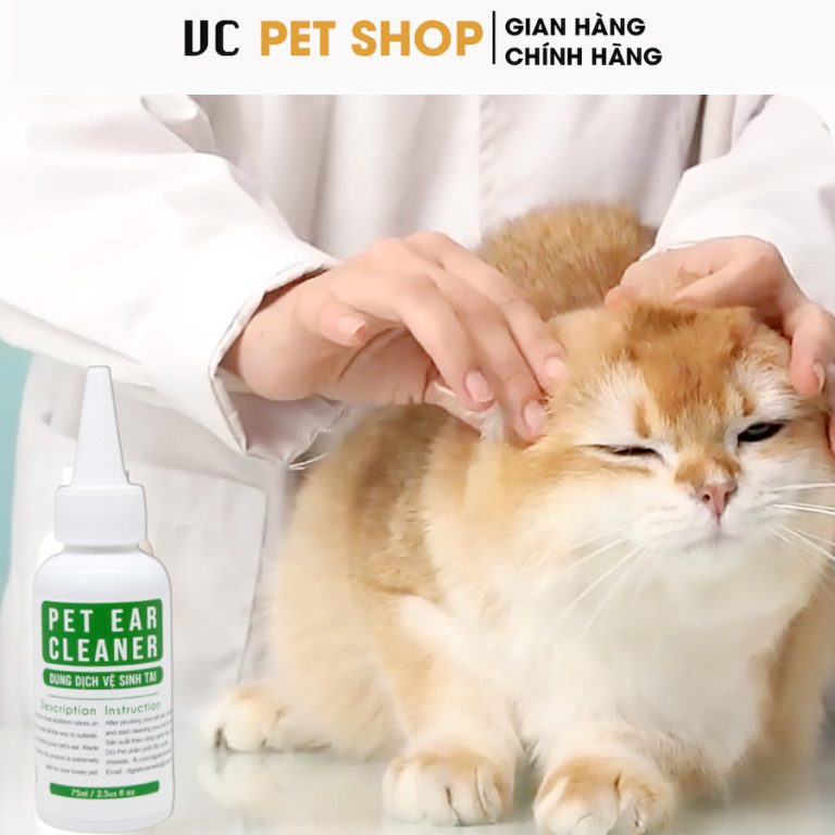 Dung Dịch Vệ Sinh Tai Cho Chó Mèo DG Pet