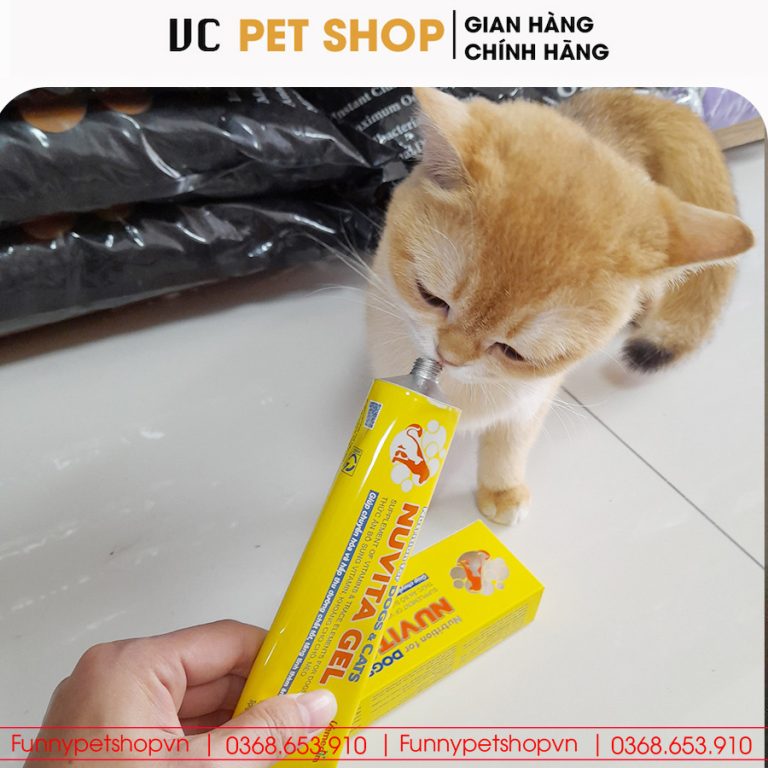 Gel Dinh Dưỡng Nuvita Cho Chó Mèo