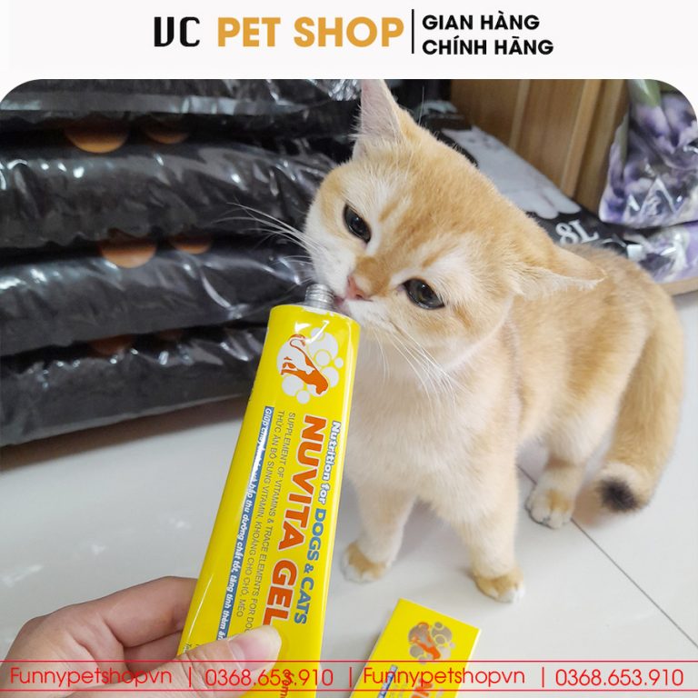 Gel Dinh Dưỡng Nuvita Cho Chó Mèo