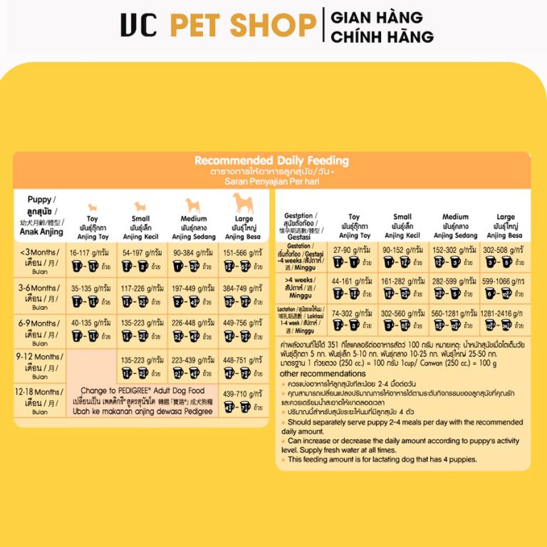 Hạt pedigree Chó Con