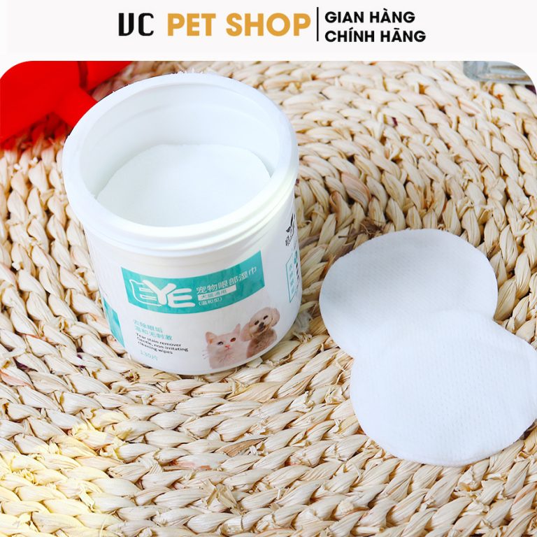 Khăn Ướt Vệ Sinh Tai Mắt Cho Chó Mèo