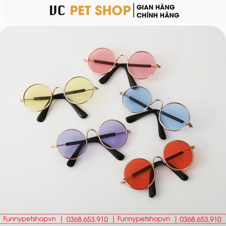 Kính Mắt Thời Trang Cho Chó Mèo
