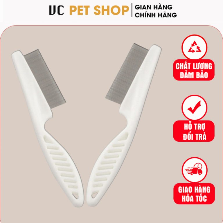 Lược Chải Ve Rận Cho Mèo Cho Chó