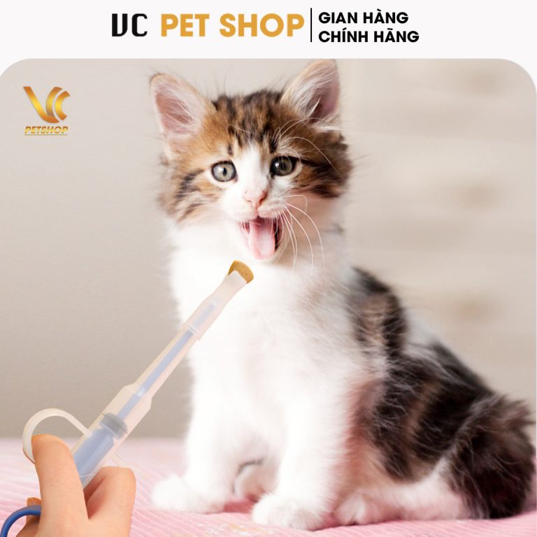 Ống Bơm Xi Lanh Hỗ Trợ Chó Mèo Uống Thuốc, Sữa, Nước