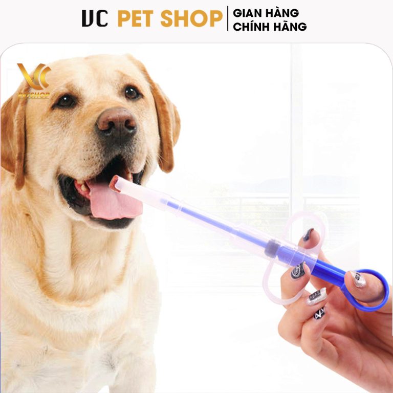 Ống bơm xi lanh hỗ trợ chó mèo uống thuốc