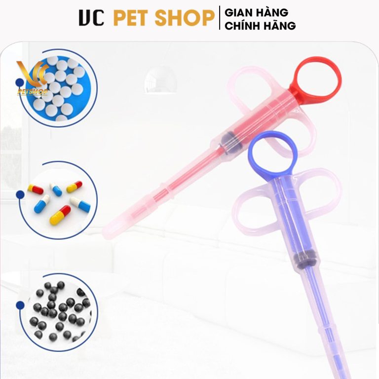 Ống Bơm Xi Lanh Hỗ Trợ Chó Mèo Uống Thuốc, Sữa, Nước