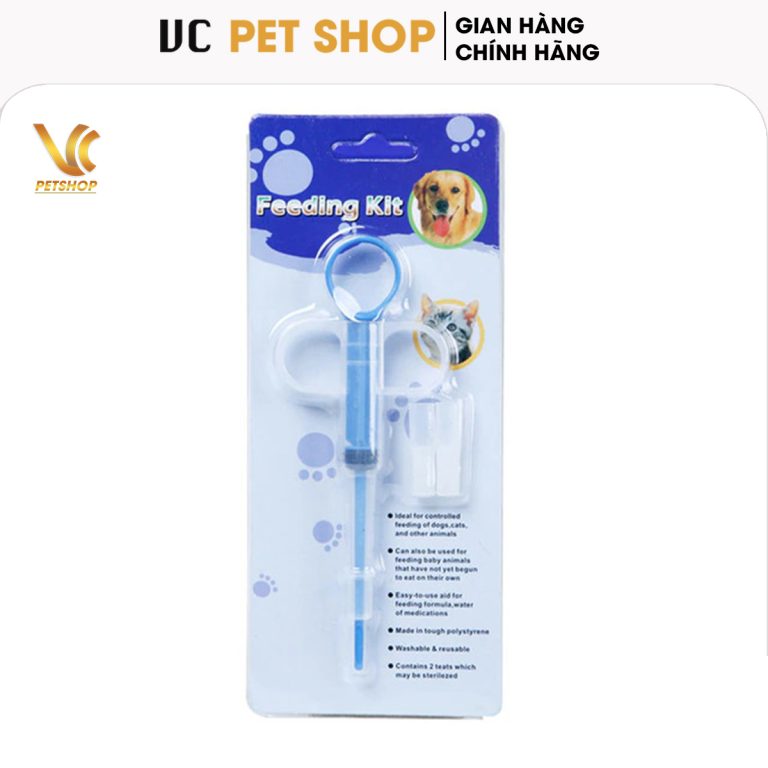 Ống Bơm Xi Lanh Hỗ Trợ Chó Mèo Uống Thuốc, Sữa, Nước