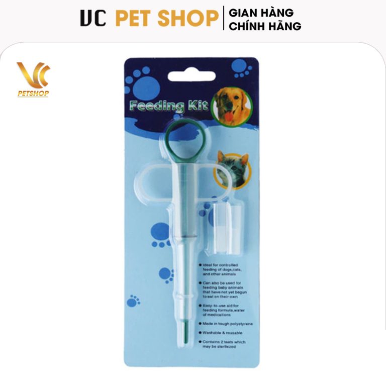Ống Bơm Xi Lanh Hỗ Trợ Chó Mèo Uống Thuốc, Sữa, Nước