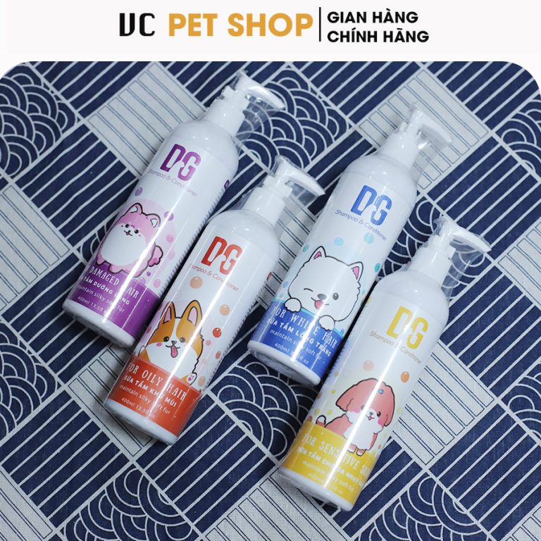 Sữa Tắm Cho Mèo Con Chó Con DG Pet