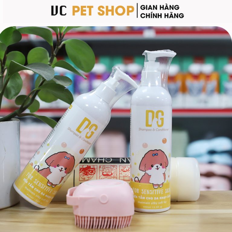 Sữa Tắm Cho Mèo Con Chó Con DG Pet