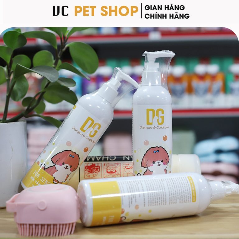 Sữa Tắm Cho Mèo Con Chó Con DG Pet