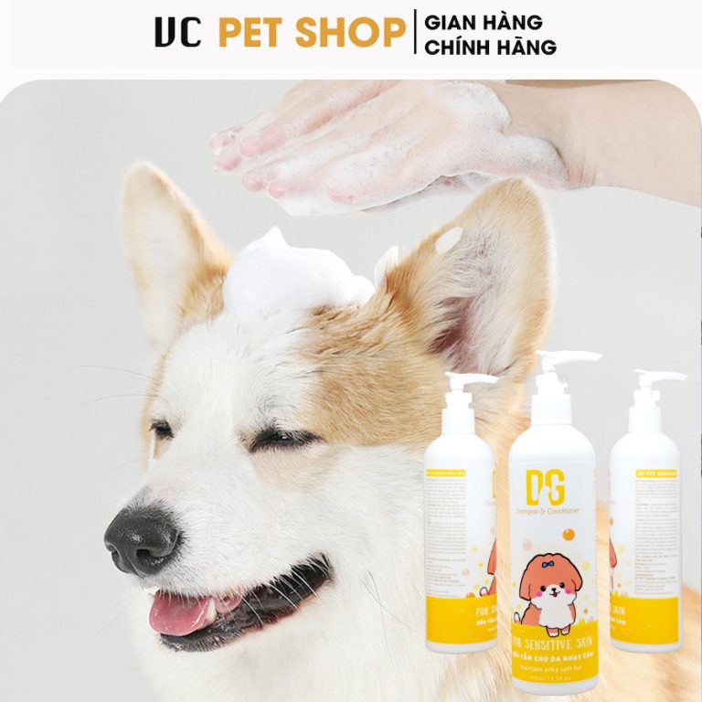 Sữa Tắm Cho Mèo Con Chó Con DG Pet