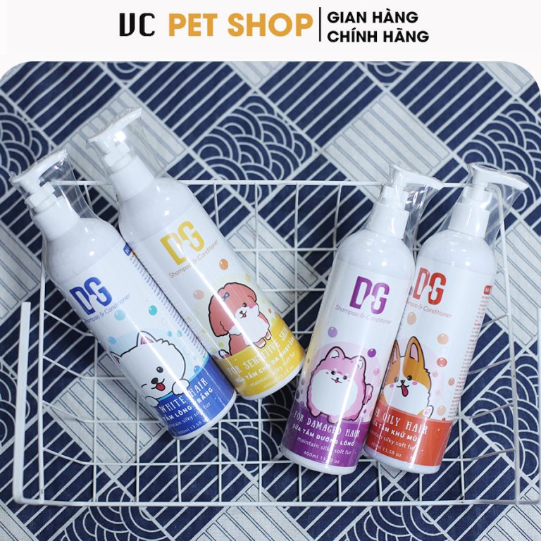 Sữa Tắm Cho Mèo Con Chó Con DG Pet