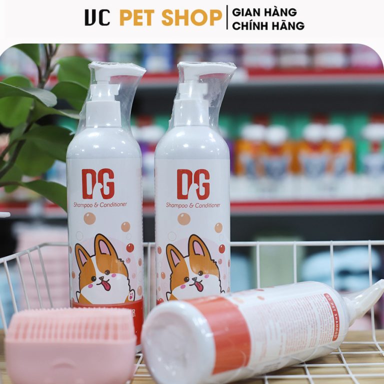 Sữa Tắm Khử Mùi Hôi Cho Chó Mèo DG Pet