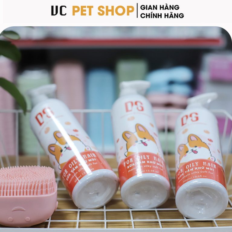 Sữa Tắm Khử Mùi Hôi Cho Chó Mèo DG Pet