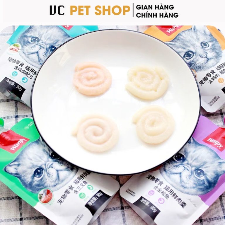 Súp Thưởng Wanpy Nắp Vặn Cho Mèo