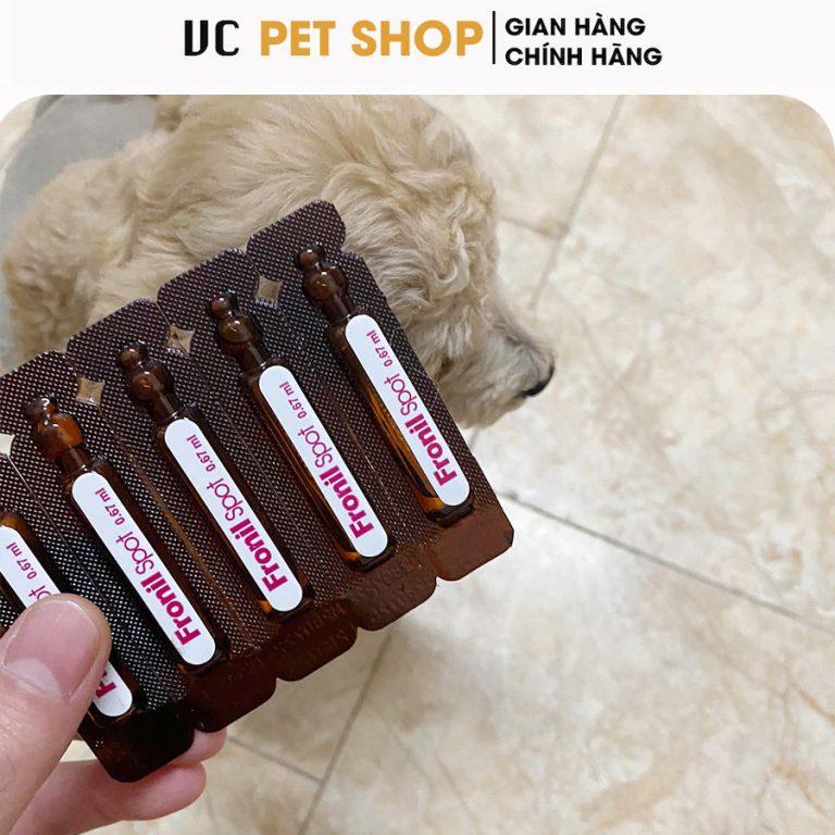 Thuốc Nhỏ Gáy Trị Ve Rận Cho Chó Mèo Fronil Spot