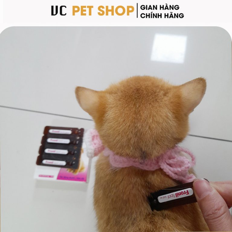 Thuốc Nhỏ Gáy Trị Ve Rận Cho Chó Mèo Fronil Spot