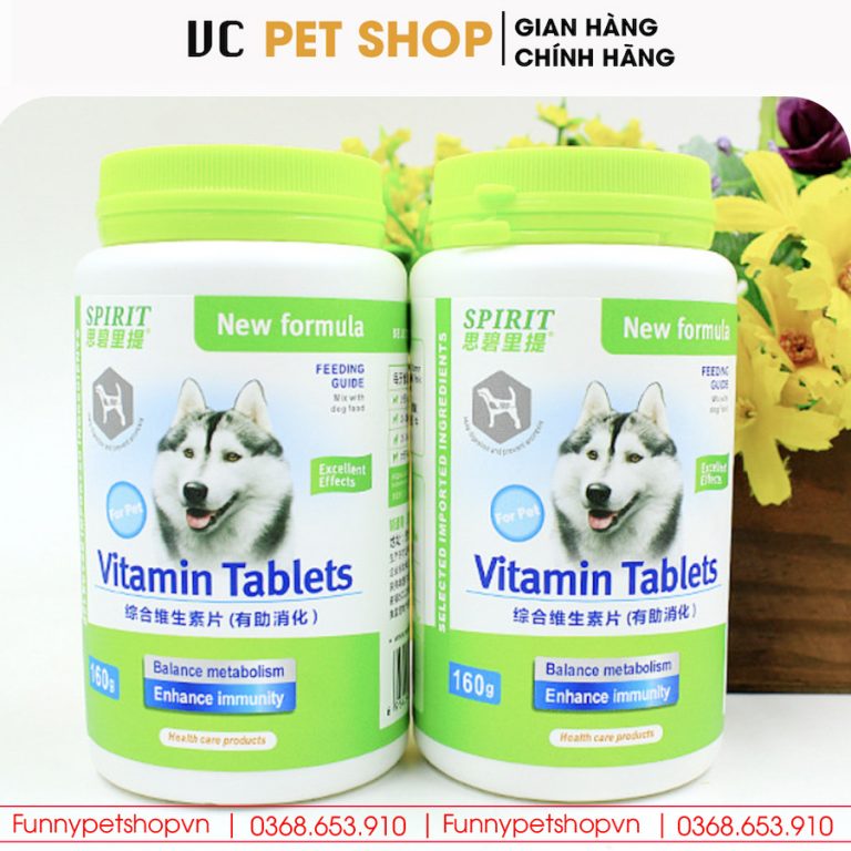 Viên Nhai Spirit Vitamin Bổ Sung Dinh Dưỡng Cho Chó