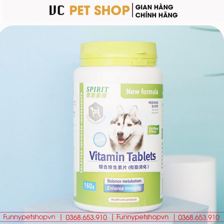 Viên Nhai Spirit Vitamin Bổ Sung Dinh Dưỡng Cho Chó