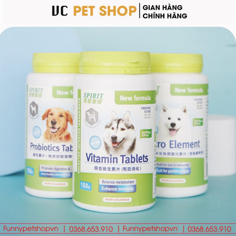 Viên Nhai Spirit Vitamin Bổ Sung Dinh Dưỡng Cho Chó